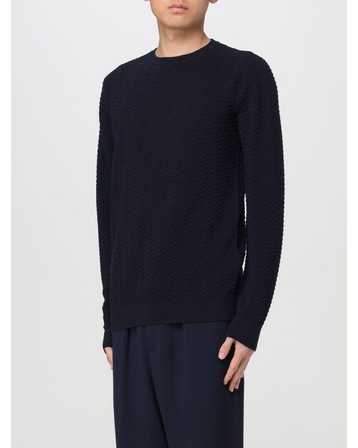 Sweatshirt Giorgio Armani pour homme en coloris Blue
