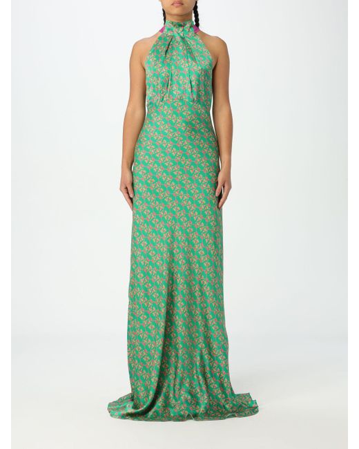 Saloni Green Dress