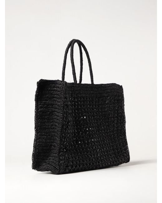 Bolso De Mano Mujer Liviana Conti de color Black