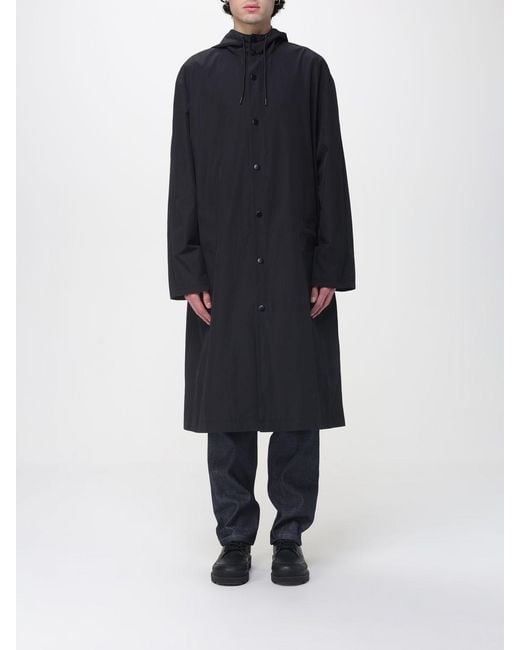 A.P.C. Blue Waterproof Hooded Jacket for men