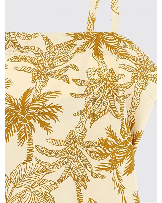 Eres Natural Printed One Piece Swimsuit