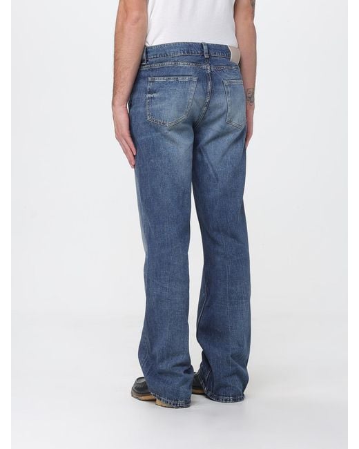 Our Legacy Blue First Cut Straight Leg Jeans for men