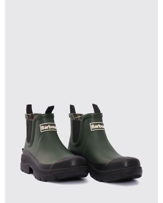 Barbour Black Boots