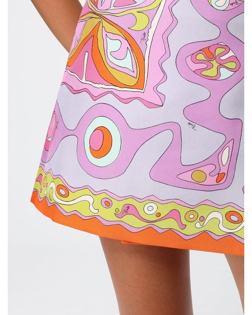 Emilio Pucci White Skirt