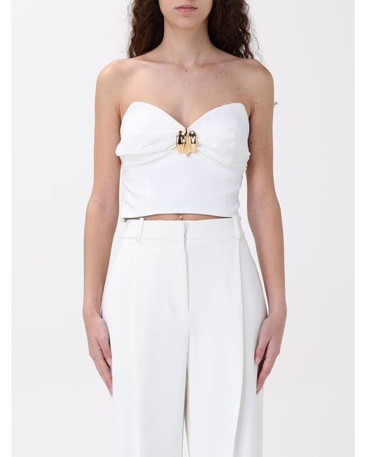 Elisabetta Franchi White Top Damen