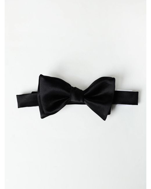 Brunello Cucinelli Black Bow Tie for men