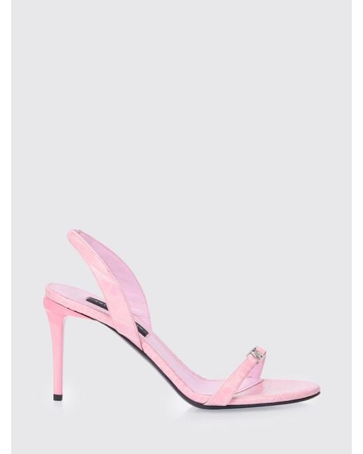 Philipp Plein Pink Heeled Sandal