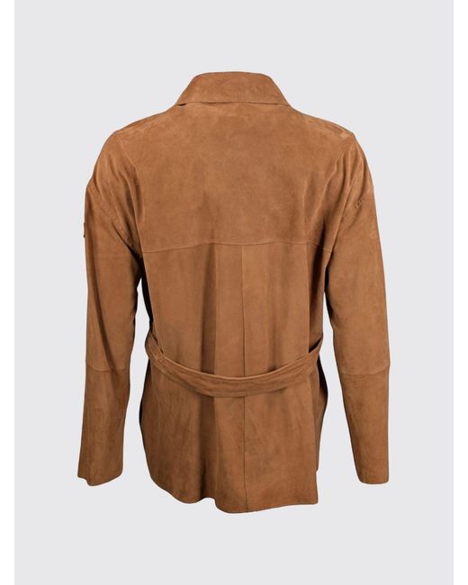 Peuterey Brown Suede Jacket