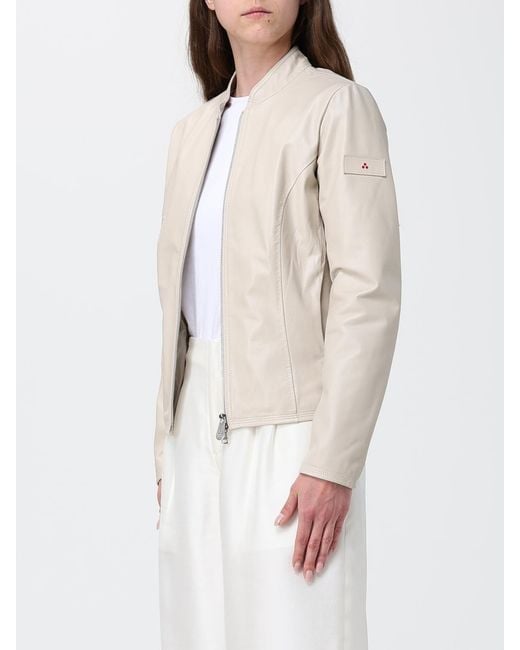 Peuterey Natural Leather Jacket