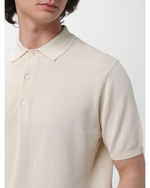 Aspesi Natural Cotton Polo Shirt for men