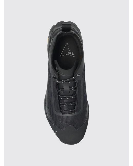 Roa Black Katharina Technical Fabric And Rubber Sneakers for men