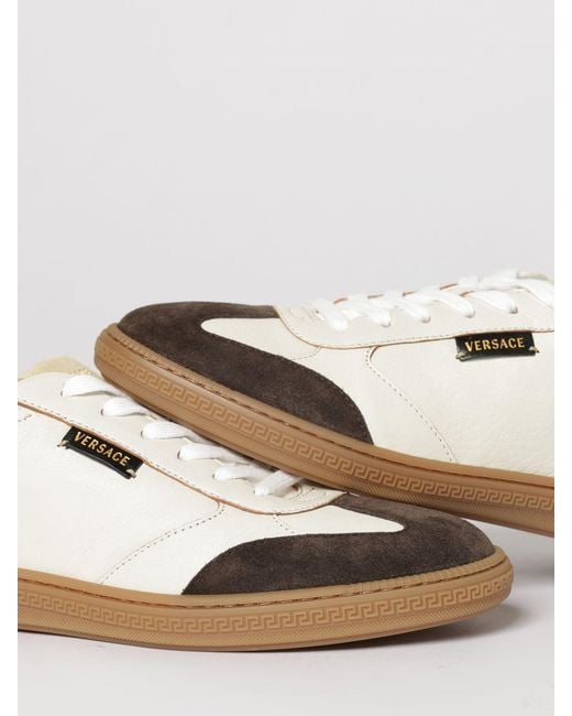 Versace Natural Sneakers for men