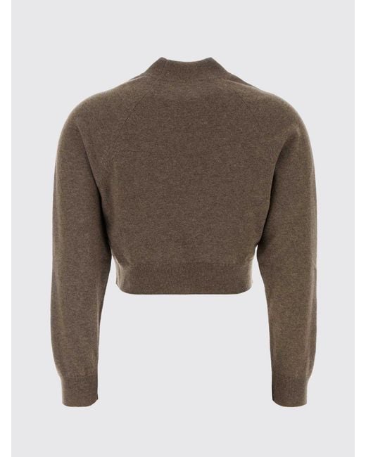 Jil Sander Green Wool And Cashmere Knit