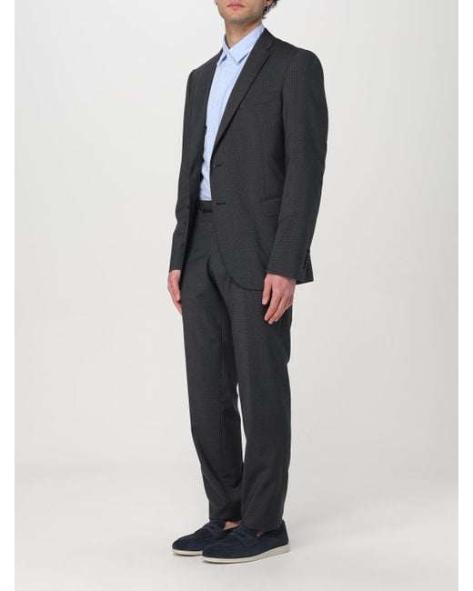 Emporio Armani Black Suit for men