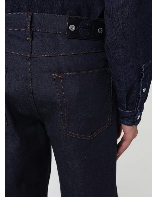 Stone Island Blue Jeans for men