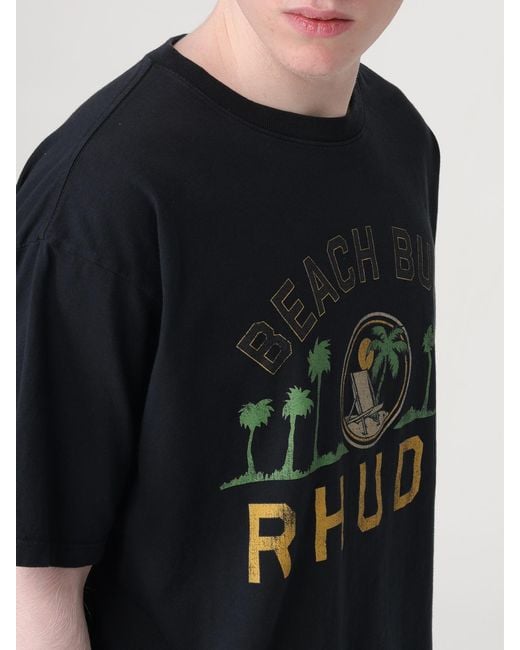 Rhude Black T-shirt for men