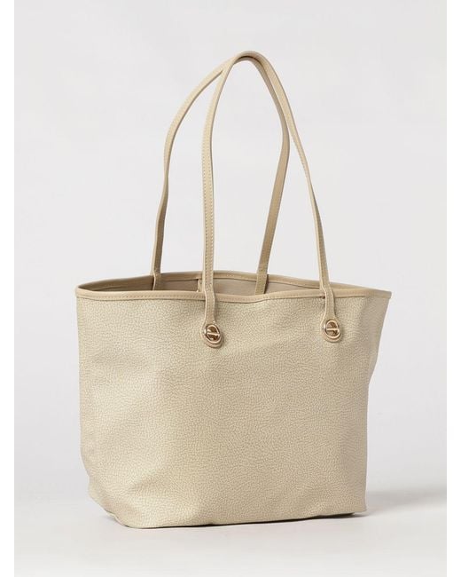 Borbonese Natural Shoulder Bag