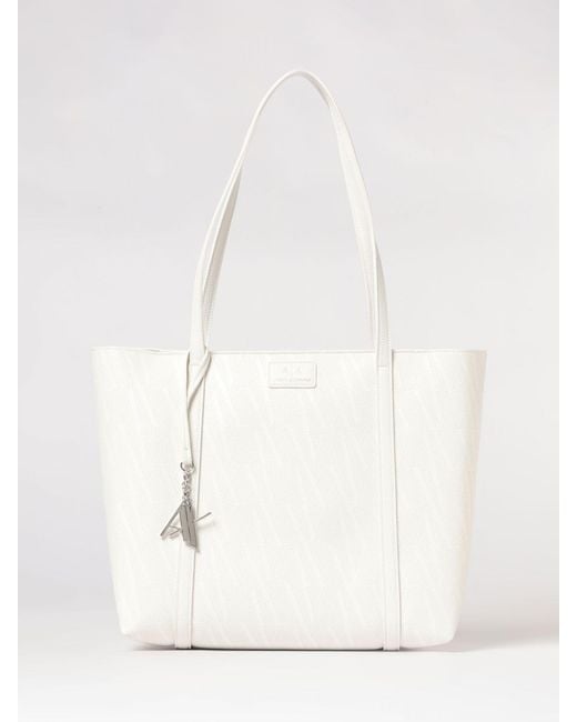 Borsa di ARMANI EXCHANGE in White