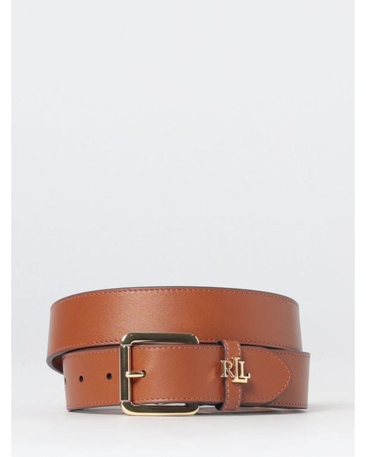 Ralph Lauren Brown Leather Belt