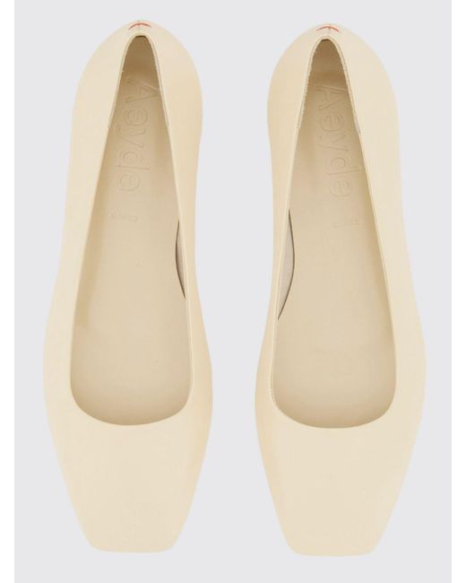Aeyde Natural Flache Schuhe Damen