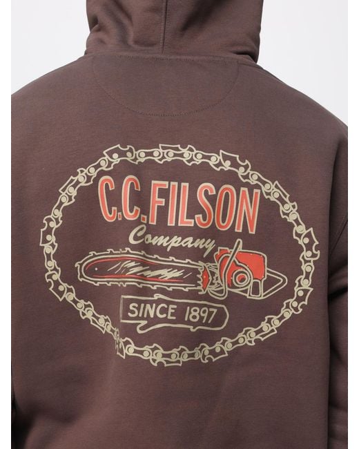 Filson Brown Sweatshirt for men