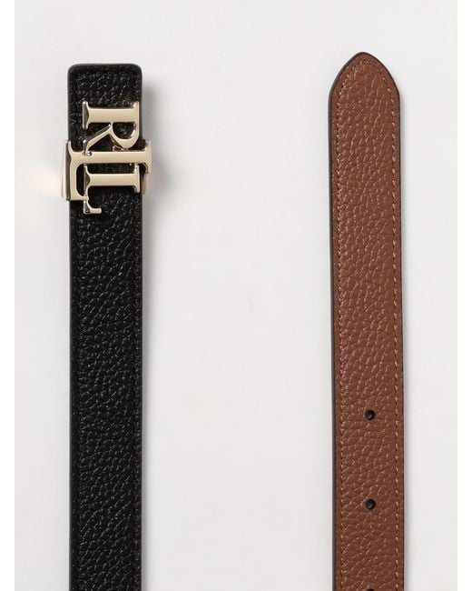 Ralph Lauren White Reversible Leather Belt