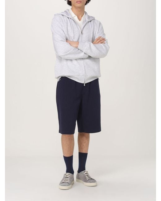 Sudadera Hombre Brunello Cucinelli de hombre de color White