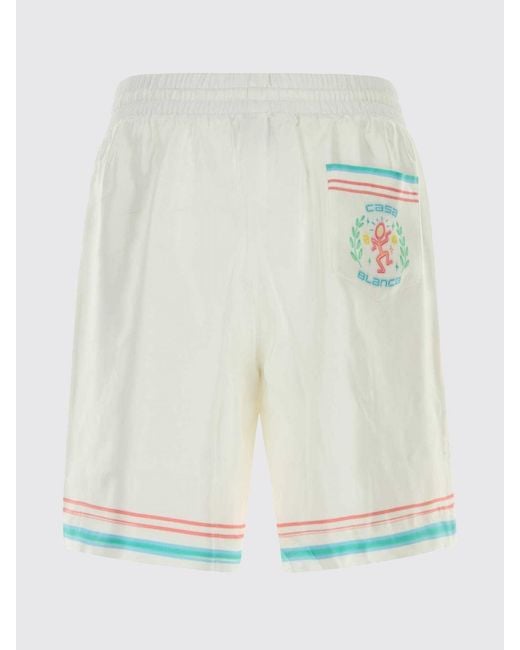 Casablanca Natural Silk Shorts for men