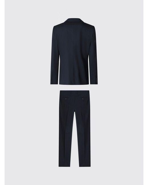 Dolce & Gabbana Blue Dolce &Amp Gabbana Single-Breasted Suit for men