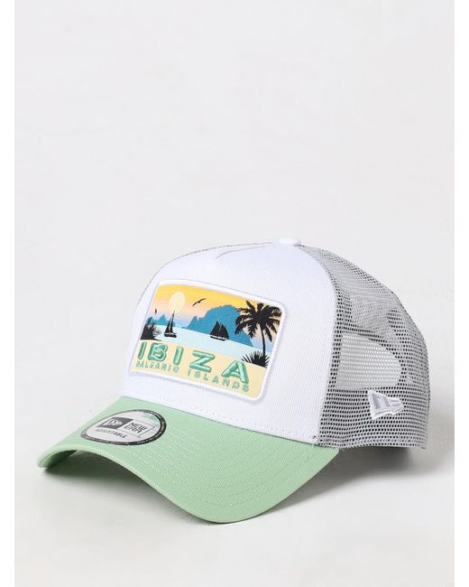 Cappello Ibiza in cotone e nylon a rete di KTZ in Green da Uomo