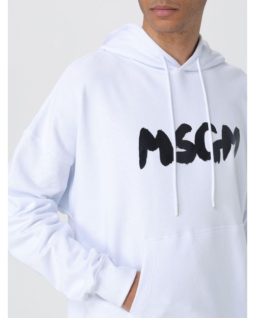 Sweatshirt MSGM pour homme en coloris White