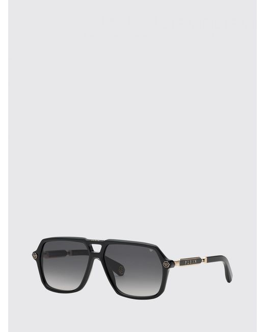 Philipp Plein Gray Acetate Sunglasses for men