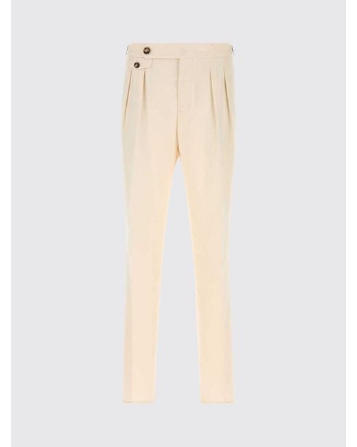 Brunello Cucinelli White Pants for men