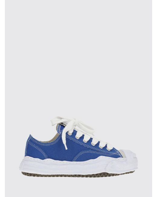 Maison Mihara Yasuhiro Blue Hank Og Cotton Canvas Sneakers for men