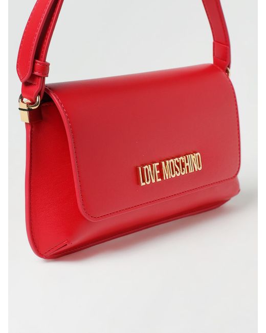 Bolso De Mano Mujer Love Moschino de color Red