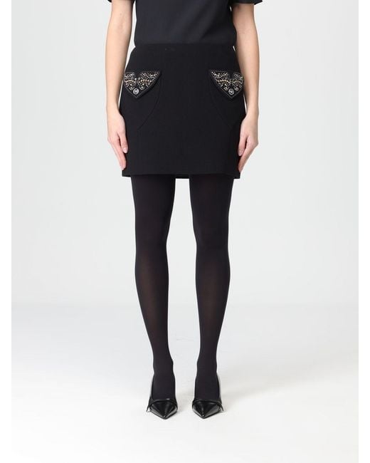 Versace Black Skirt