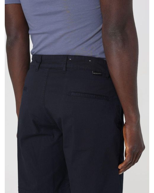 Pantalones cortos Brooksfield de hombre de color Blue