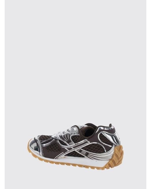 Bottega Veneta White Orbit Technical Mesh Sneakers