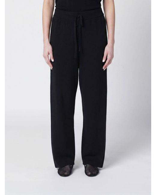 Entire studios Black Knit Trousers