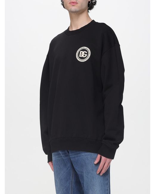Dolce & Gabbana Blue Dolce &Amp Gabbana Cotton Crewneck Sweatshirt for men