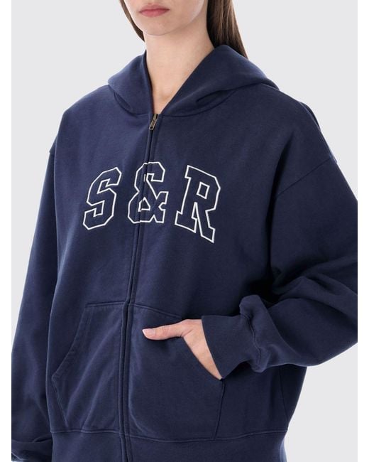 Sporty & Rich Blue Sweatshirt