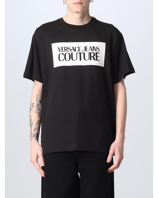 Versace Jeans Couture Black T-shirt for men