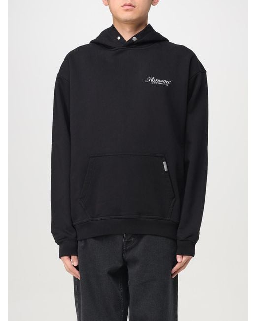 Represent Blue Hoodie With Logo Print for men