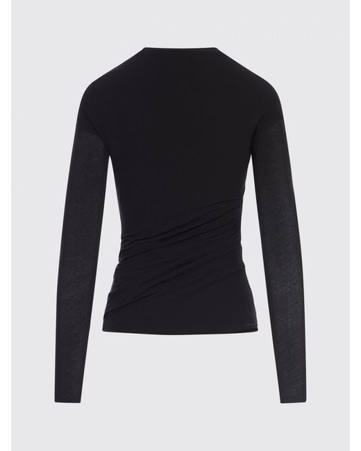 Jil Sander Blue Cotton Top