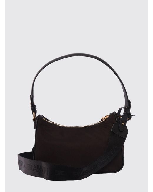 Elisabetta Franchi Black Nylon Bag