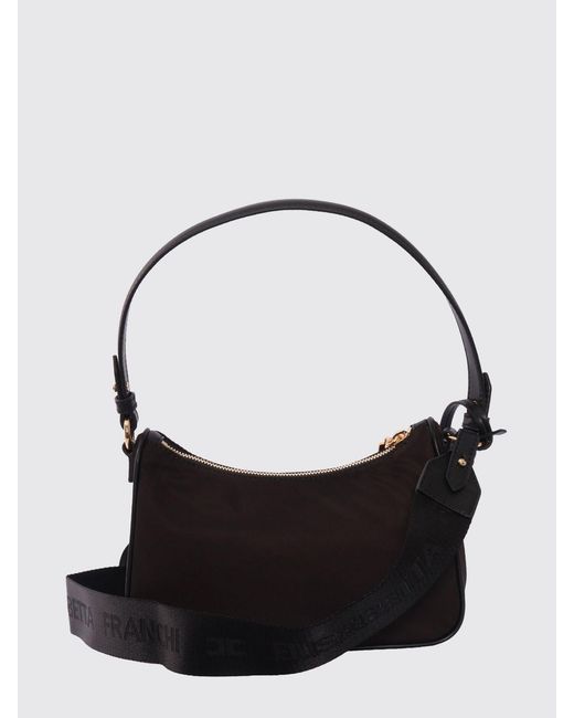 Elisabetta Franchi Black Nylon Bag