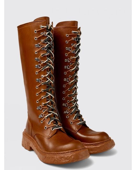 CAMPERLAB Brown Vamonos Leather Boot for men