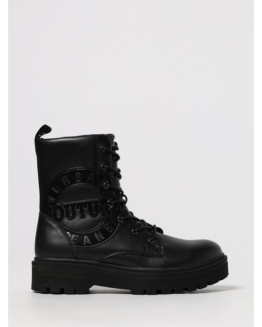Versace Jeans Couture Black Boots for men