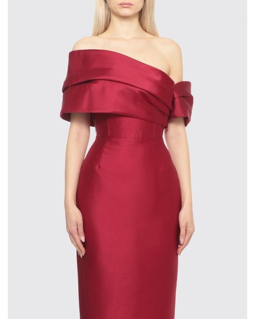 Solace London Red Dress