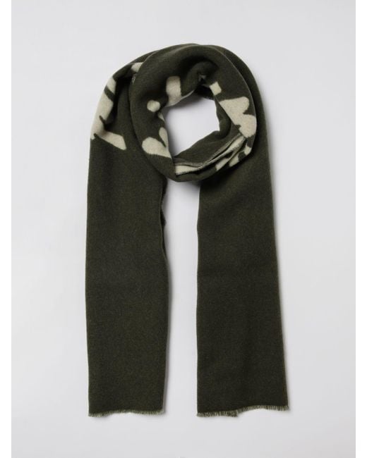 Maison Kitsuné Green Maison Kitsun&Eacute Scarf for men